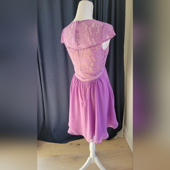 LULUS | Light Purple Lace Dress - Picture 8 of 9